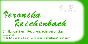 veronika reichenbach business card